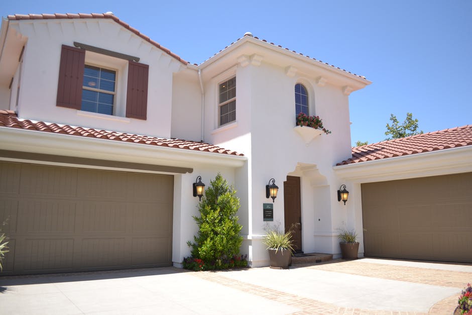 big house with garage